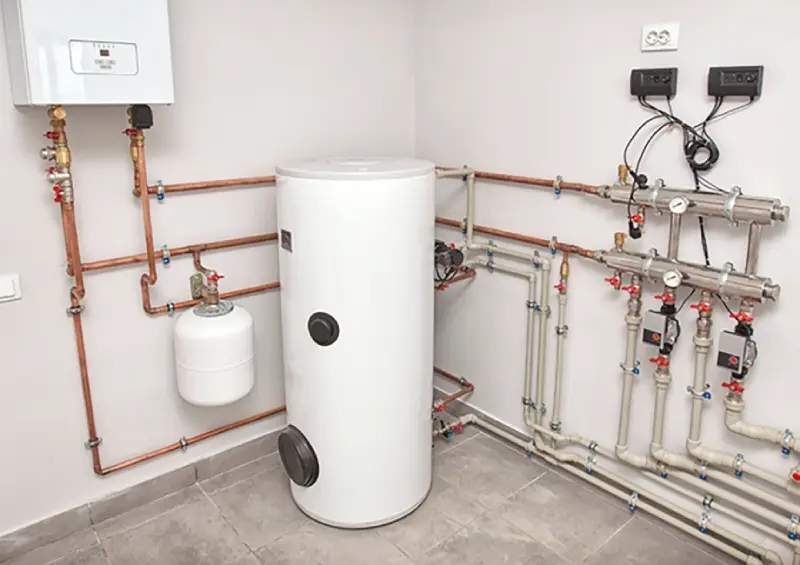 Koolers Refrigeration Ltd Boiler Image Bathroom with sinks, mirror and closets